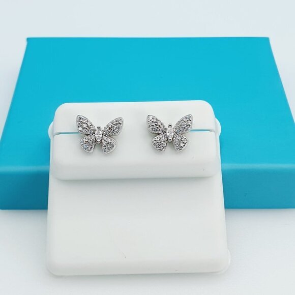 "925 Sterling Silver CZ Beautiful Earrings for Women, 1USPAR4156 - Picture 7 of 11